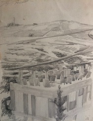 Kiryat Menachem 
pencil